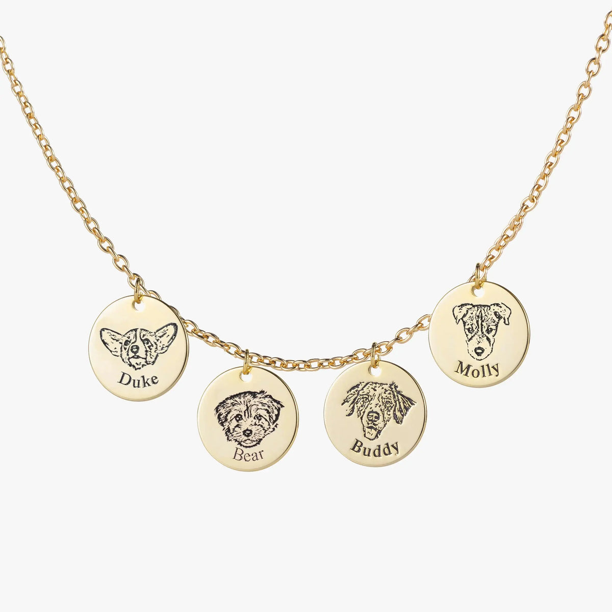 Custom Pet Face Necklace  NostalgiaJewels