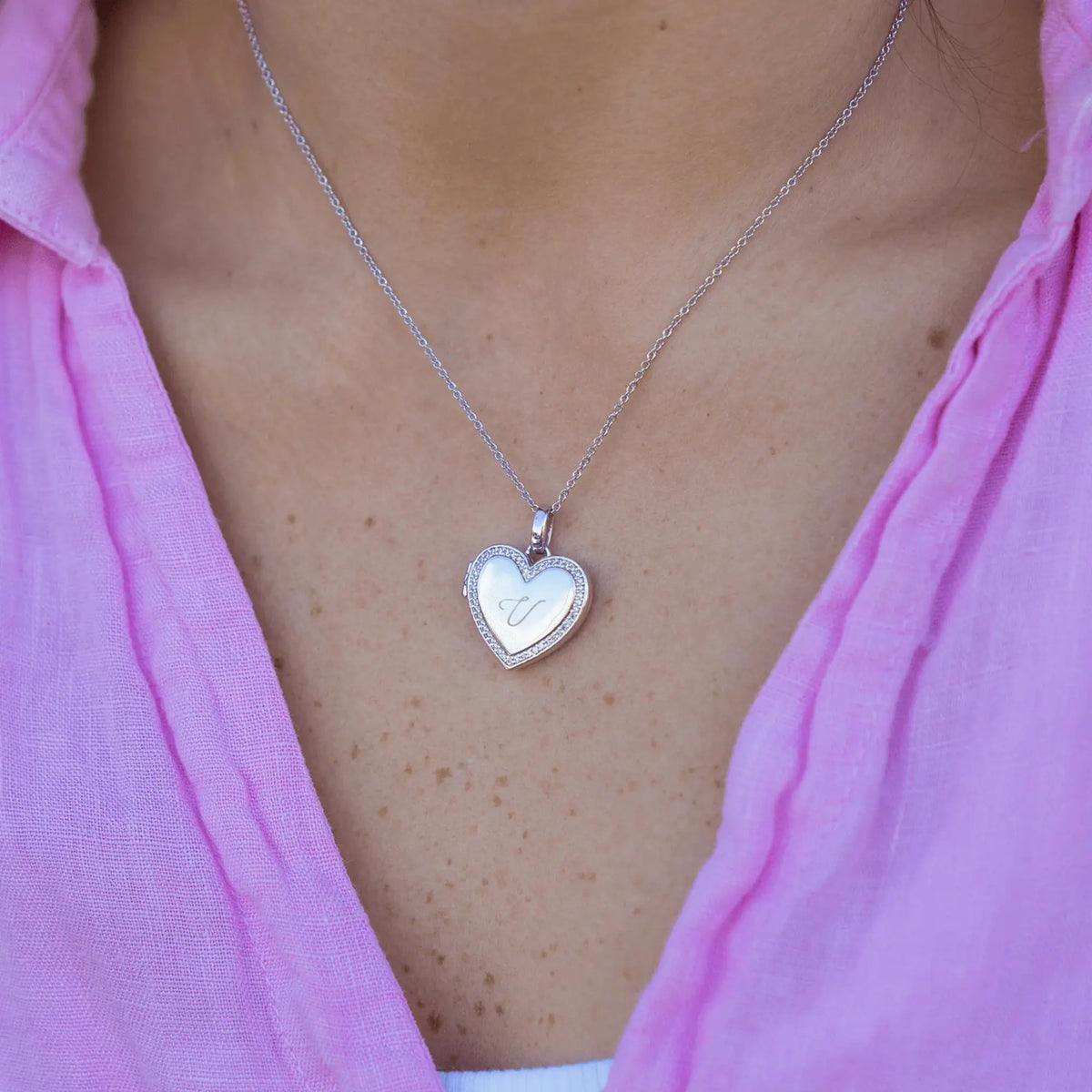 Custom Photo Heart Locket Necklace  NostalgiaJewels