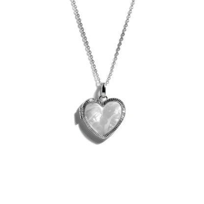 Custom Photo Heart Locket Necklace  NostalgiaJewels