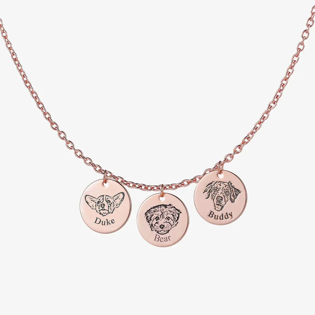Custom Pet Face Necklace  NostalgiaJewels