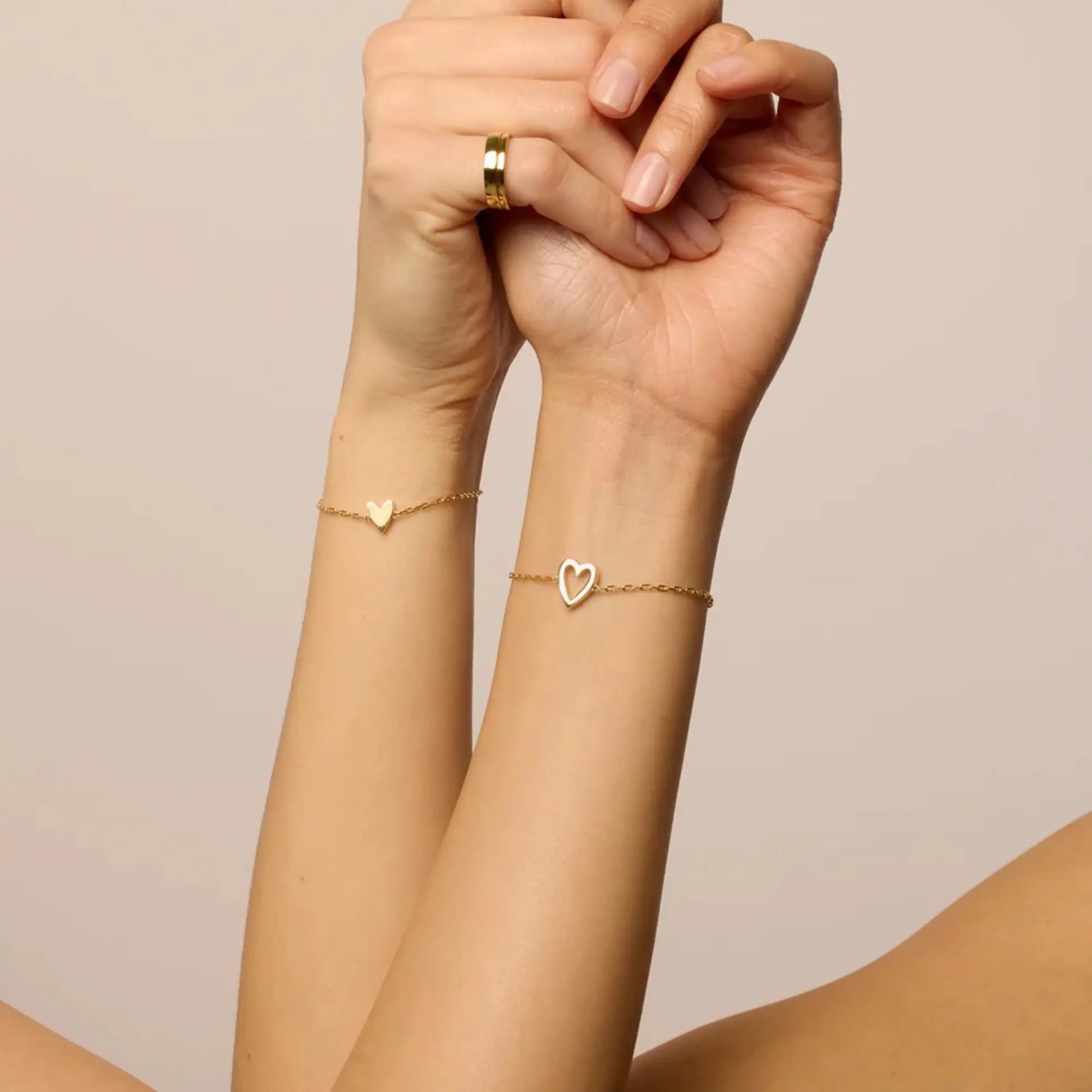 Matching Heart Bracelet  NostalgiaJewels