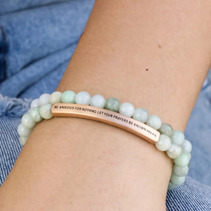 BE ANXIOUS FOR NOTHING LET YOUR PRAYERS BE KNOWN - PHIL 4:6  NostalgiaJewels