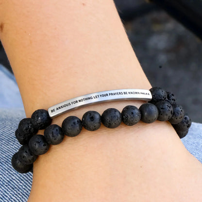 BE ANXIOUS FOR NOTHING LET YOUR PRAYERS BE KNOWN - PHIL 4:6  NostalgiaJewels