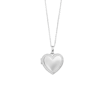 Custom Photo Heart Locket Necklace  NostalgiaJewels